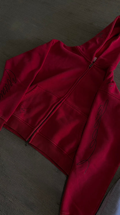 EW hoodie VD01 - Red