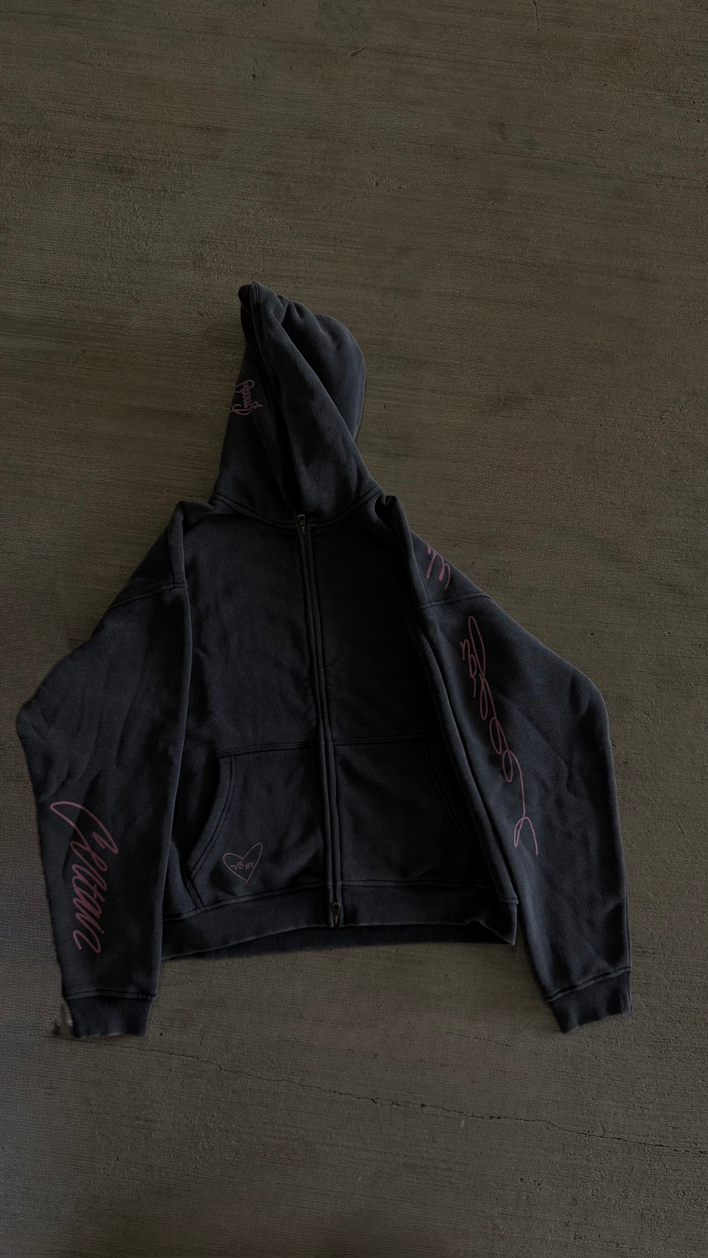 EW hoodie VD01 - Black