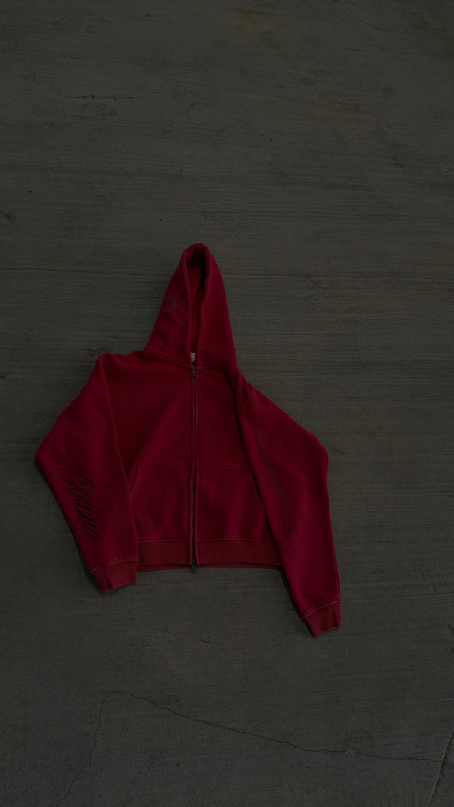 EW hoodie VD01 - Red