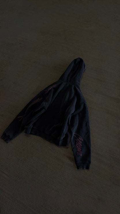 EW hoodie VD01 - Black