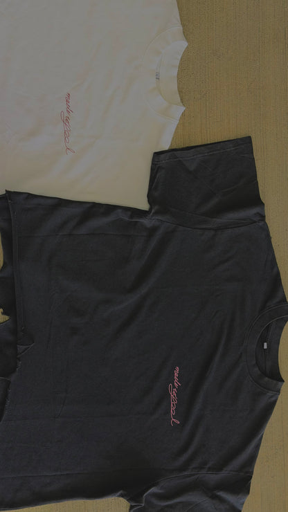 EW tee - black