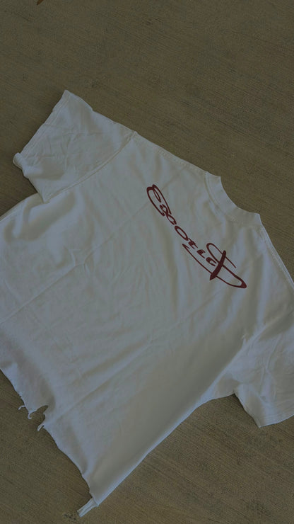 EW tee - white