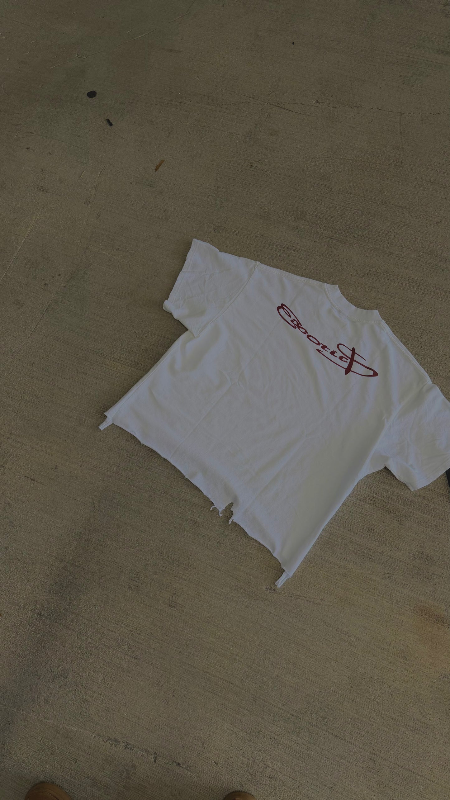 EW tee - white